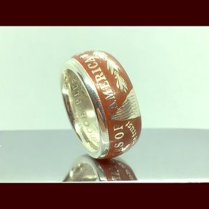 Morgan Silver Dollar Coin Ring
